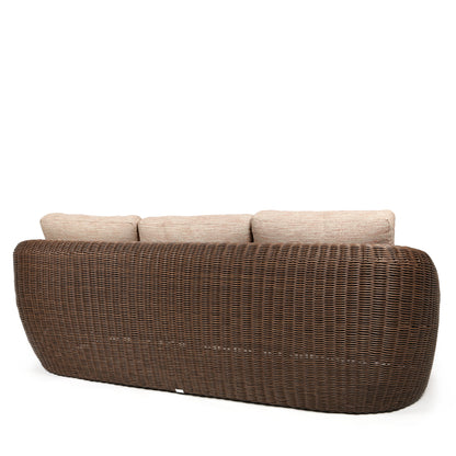 
                  Boulevard Sofa Hazel Weave Brushed Clay Cushions Back - Image 17
                