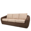 Boulevard Sofa Hazel Weave Brushed Clay Cushions