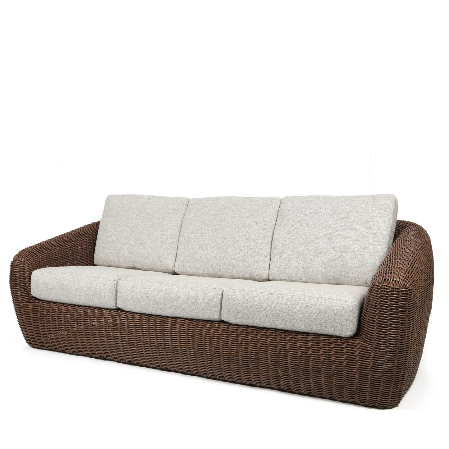 Boulevard Sofa Hazel Weave Crosshatch Vapor Cushions, image 9