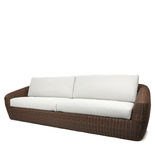 Boulevard XL Sofa Hazel Weave Nurture Pebble Cushions