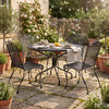 Briarwood 5 Piece Dining Set Aztec Bronze Finish Lifestyle