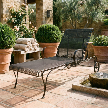 
                  Briarwood Adjustable Chaise Lounge Aztec Bronze Finish Lifestyle - Image 4
                