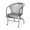 Briarwood Barrel Back Coil Spring Chair Autumn Rust Finish
