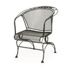 Briarwood Barrel Back Coil Spring Chair Aztec Bronze Finish
