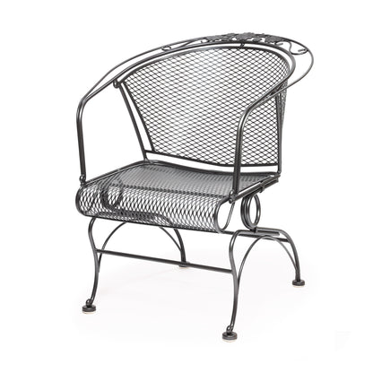 
                  Briarwood Barrel Back Coil Spring Chair Burnished Chrome Finish - Image 24
                