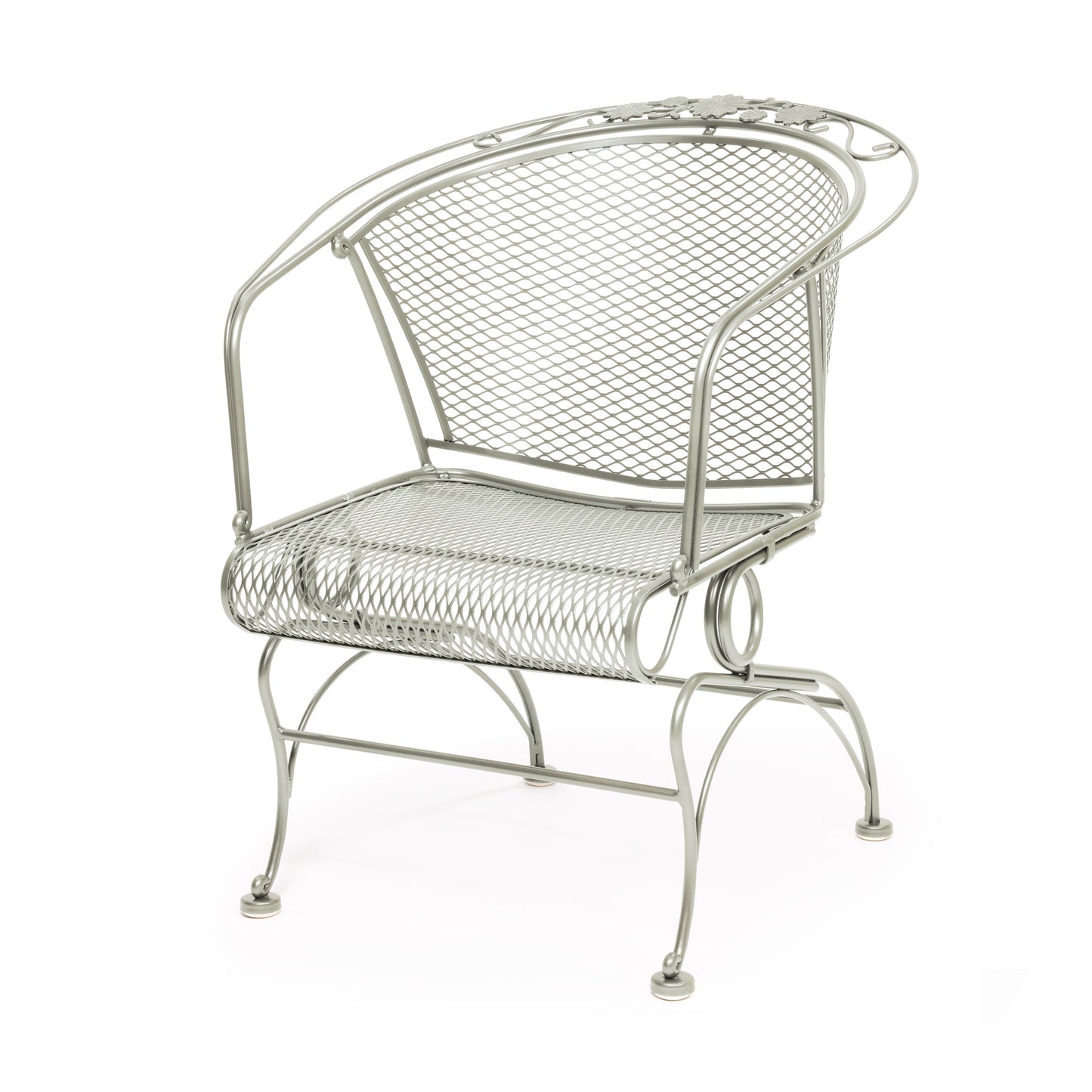 Briarwood Barrel Back Coil Spring Chair Dove Finish, image 14