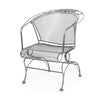 Briarwood Barrel Back Coil Spring Chair Glimmer Gray Finish