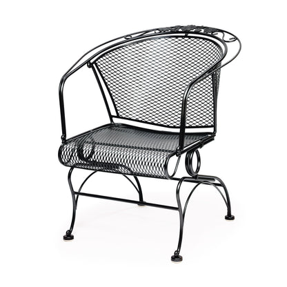 
                  Briarwood Barrel Back Coil Spring Chair Textured Black Finish - Image 11
                