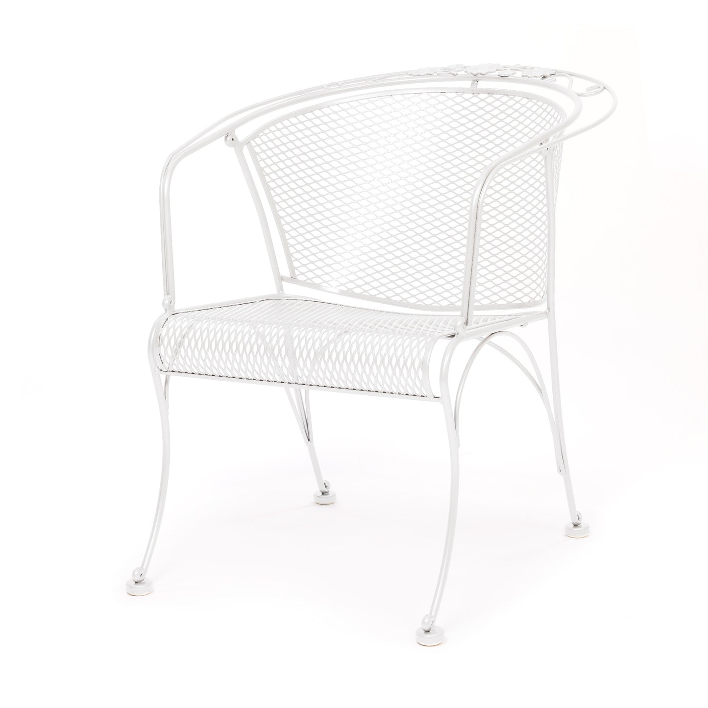 Briarwood Barrel Back Dining Chair Acoustic White Finish, image 12