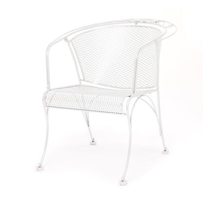 
                  Briarwood Barrel Back Dining Chair Acoustic White Finish - Image 12
                