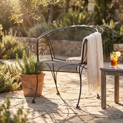 
                  Briarwood Barrel Back Dining Chair Aztec Bronze Finish Lifestyle - Image 4
                
