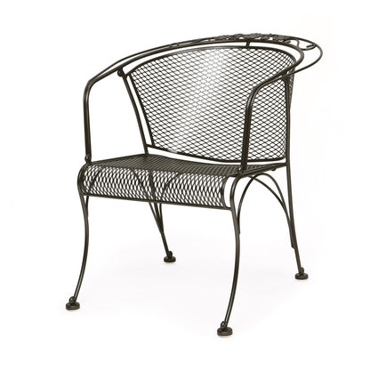 Briarwood Barrel Back Dining Chair Aztec Bronze Finish