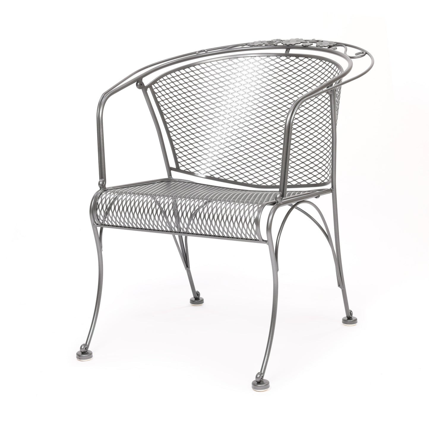 Briarwood Barrel Back Dining Chair Glimmer Gray Finish, image 15