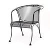 Briarwood Barrel Back Dining Chair Textured Black Finish