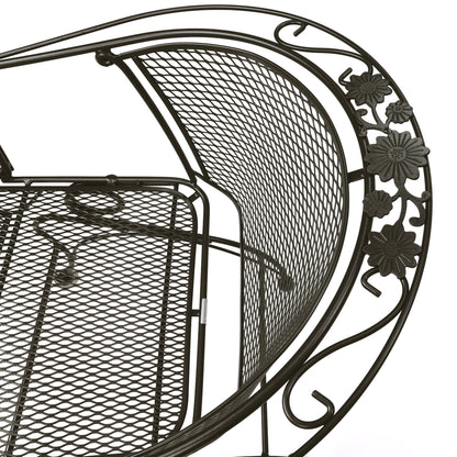 
                  Briarwood Barrel Chair Aztec Bronze Finish Detail - Image 3
                