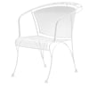 Briarwood Barrel Dining Chair Hammered White