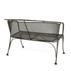 Briarwood Barrel Love Seat Aztec Bronze Finish Back