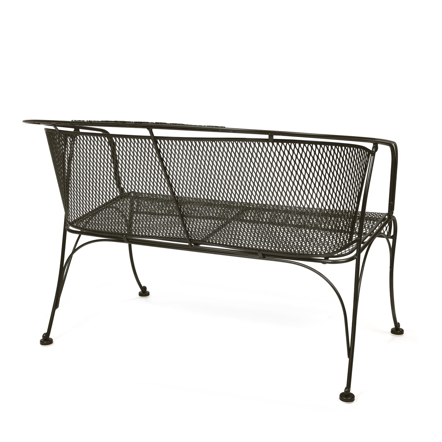 Briarwood Barrel Love Seat Aztec Bronze Finish Back, image 2