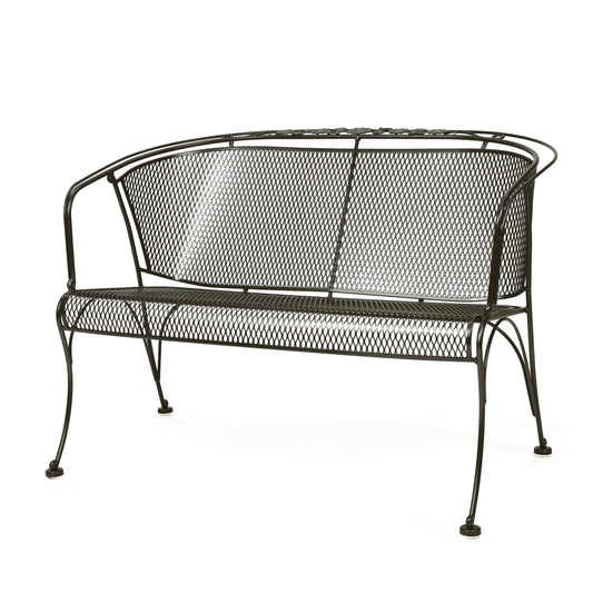 Briarwood Barrel Love Seat Aztec Bronze Finish
