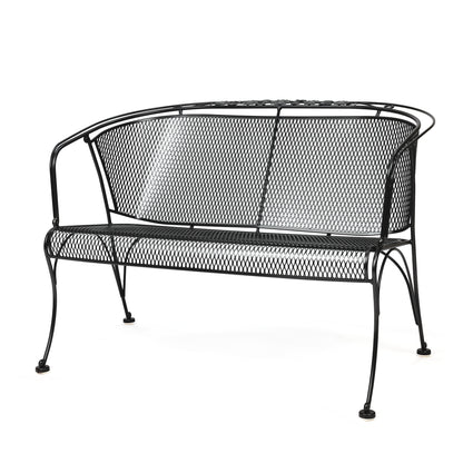 
                  Briarwood Barrel Love Seat Black Finish - Image 25
                