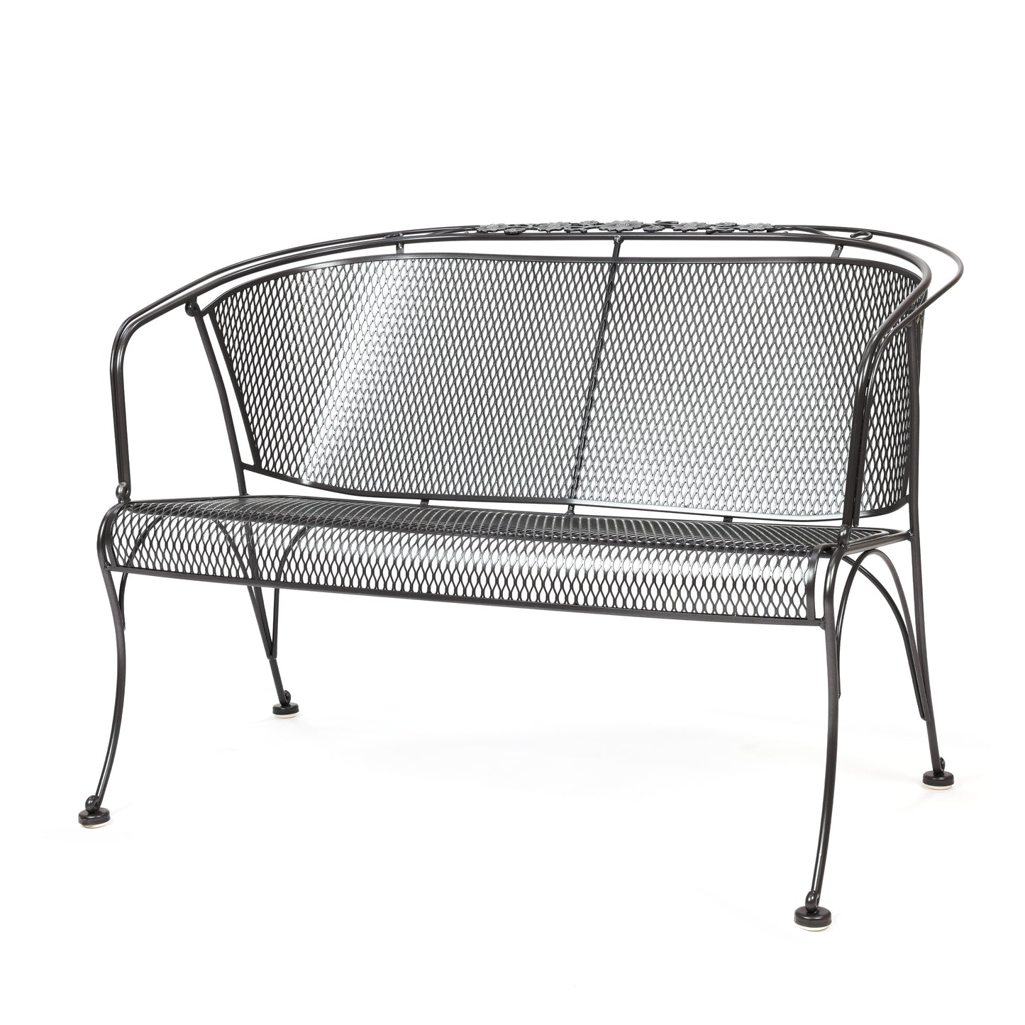 Briarwood Barrel Love Seat Burnished Chrome Finish, image 21