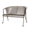 Briarwood Barrel Love Seat Chestnut Brown Finish