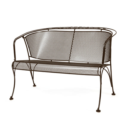 
                  Briarwood Barrel Love Seat Chestnut Brown Finish - Image 6
                