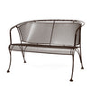 Briarwood Barrel Love Seat Espresso Finish