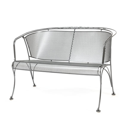 
                  Briarwood Barrel Love Seat Glimmer Gray Finish - Image 9
                