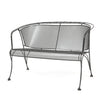 Briarwood Barrel Love Seat Graphite Finish