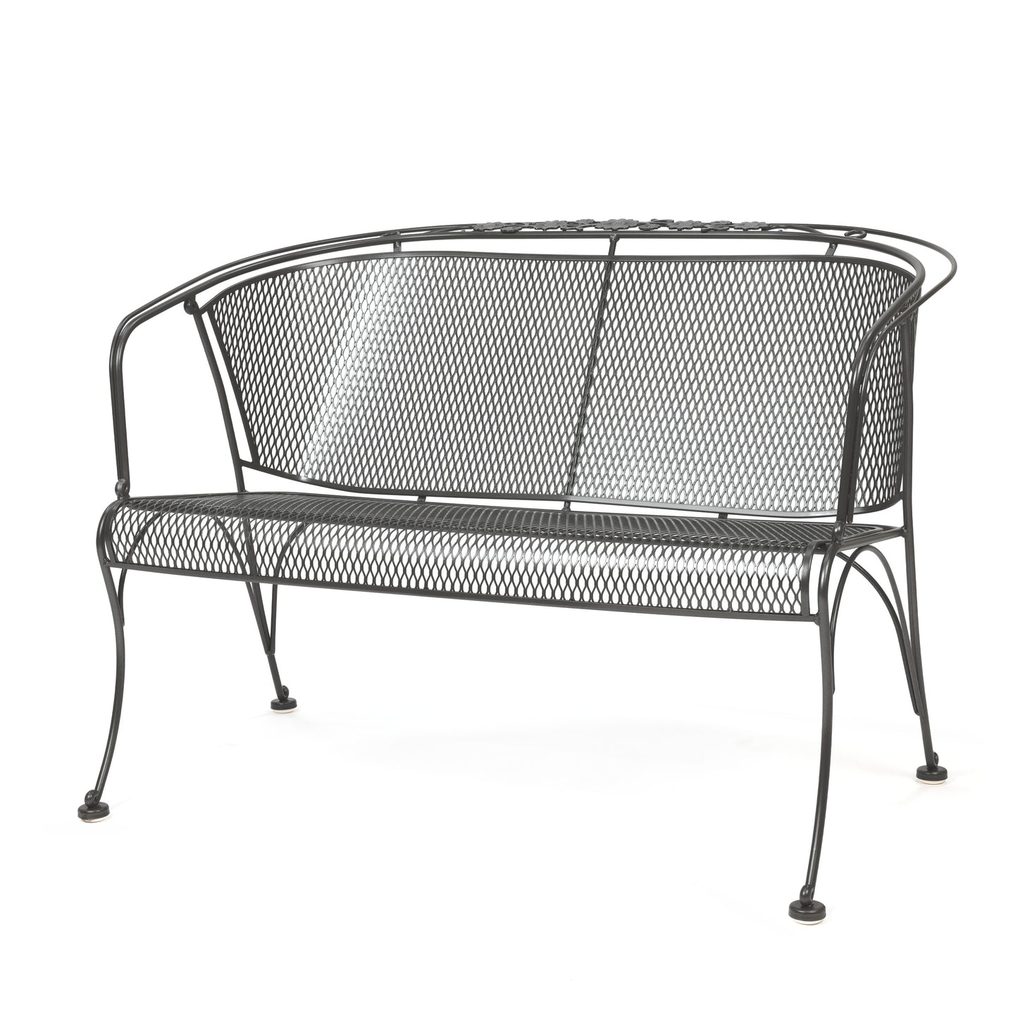 Briarwood Barrel Love Seat Graphite Finish, image 10