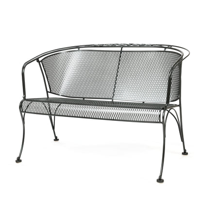 
                  Briarwood Barrel Love Seat Pewter Finish - Image 13
                