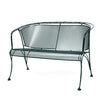 Briarwood Barrel Love Seat Pompeian Green Finish