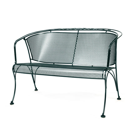 
                  Briarwood Barrel Love Seat Pompeian Green Finish - Image 22
                