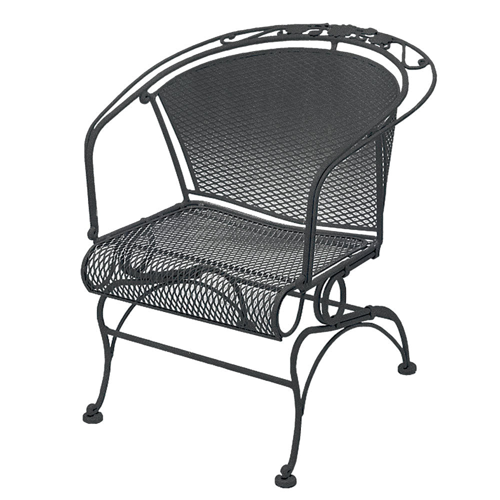 Briarwood Barrel Back Coil Spring Chair