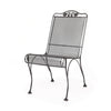 Briarwood Hi Back Dining Side Chair Burnished Chrome Finish
