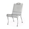 Briarwood Hi Back Dining Side Chair Glimmer Gray Finish