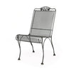 Briarwood Hi Back Dining Side Chair Pewter Finish