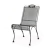 Briarwood Hi Back Dining Side Chair Satin Black Finish
