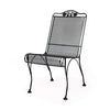 Briarwood Hi Back Dining Side Chair Textured Black Finish