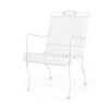 Briarwood Hi Back Lounge Chair Acoustic White Finish