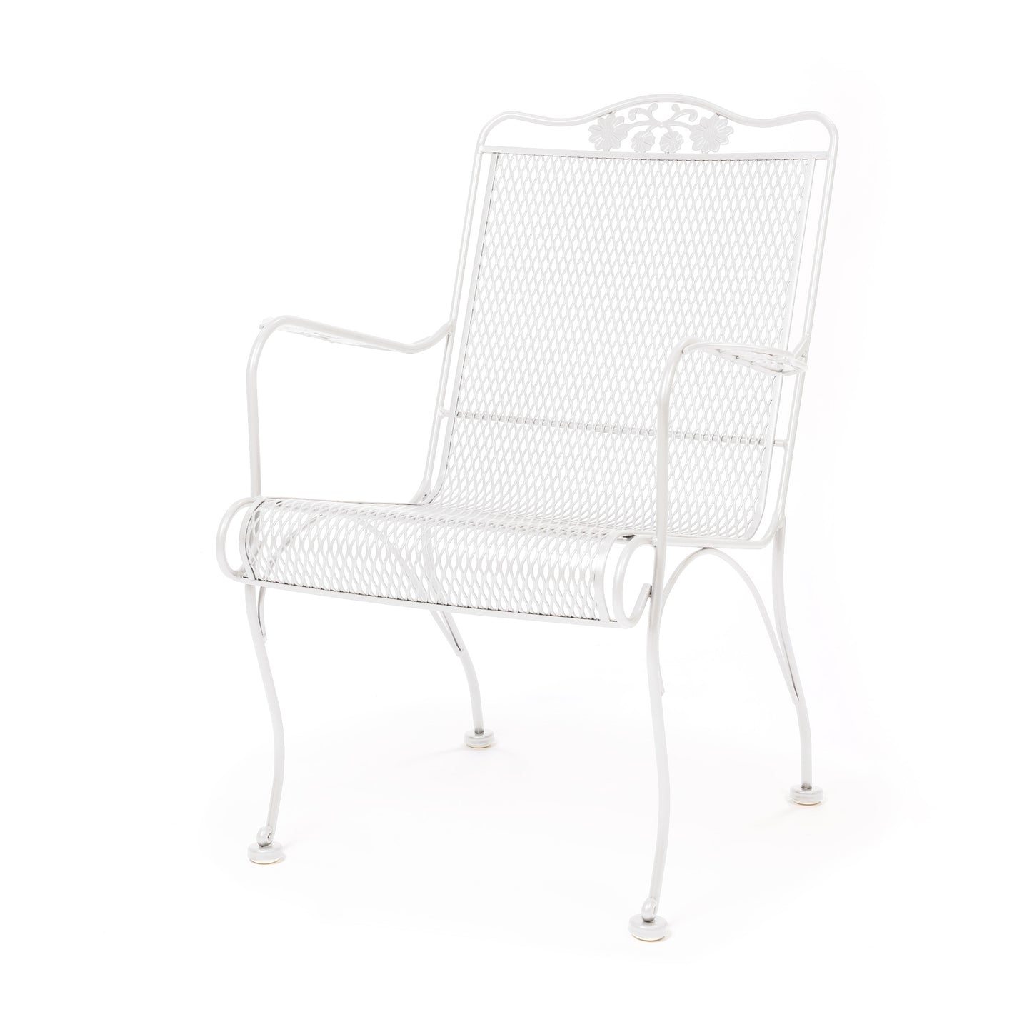 Briarwood Hi Back Lounge Chair Acoustic White Finish, image 11