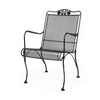 Briarwood Hi Back Lounge Chair Black Finish