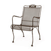 Briarwood Hi Back Lounge Chair Chestnut Brown Finish