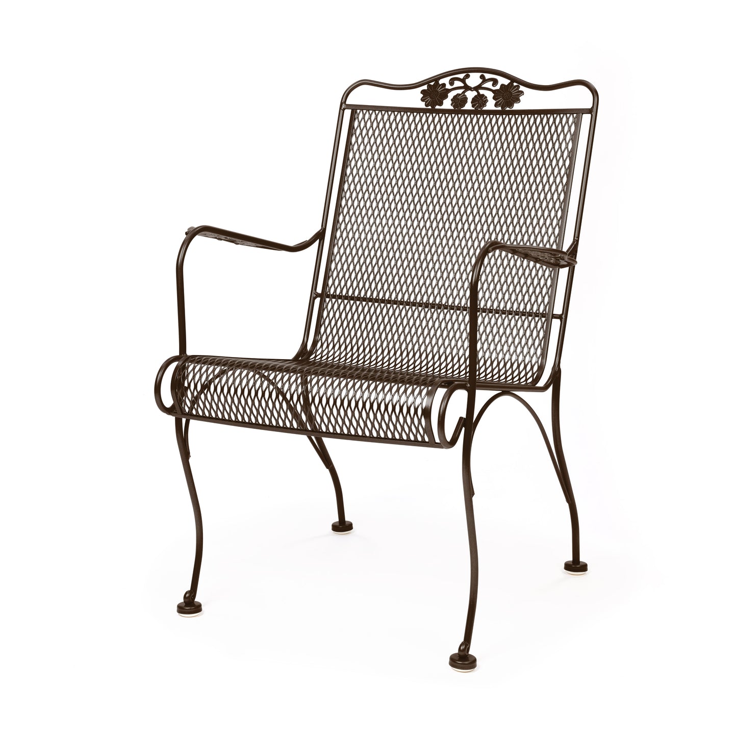 Briarwood Hi Back Lounge Chair Chestnut Brown Finish, image 5
