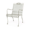 Briarwood Hi Back Lounge Chair Dove Finish