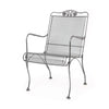 Briarwood Hi Back Lounge Chair Glimmer Gray Finish