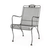 Briarwood Hi Back Lounge Chair Graphite Finish