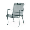 Briarwood Hi Back Lounge Chair Pompeian Green Finish