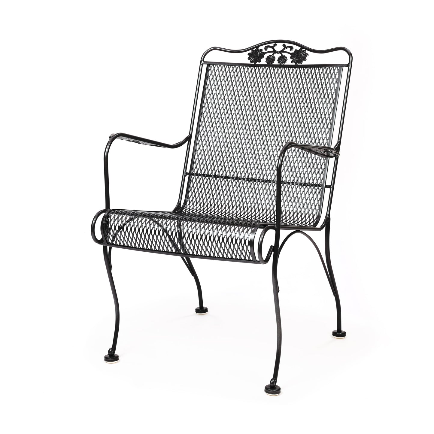 Briarwood Hi Back Lounge Chair Satin Black Finish, image 18